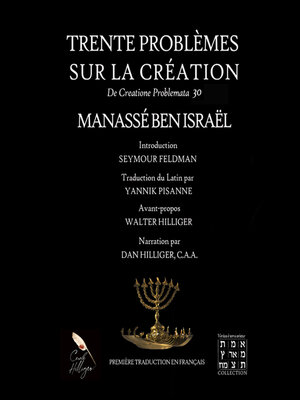 cover image of Trente Problèmes sur la Création
